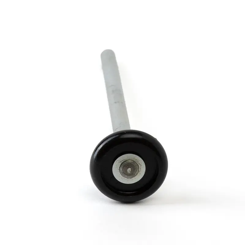 2-Inch Non-Bearing Zinc-Plated Stem Roller – 7-Inch Shaft 1