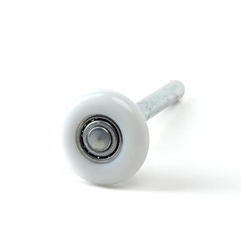 2-Inch Nylon Garage Door Roller – 11-Ball Bearing, Zinc-Plated 4-Inch Stem 1