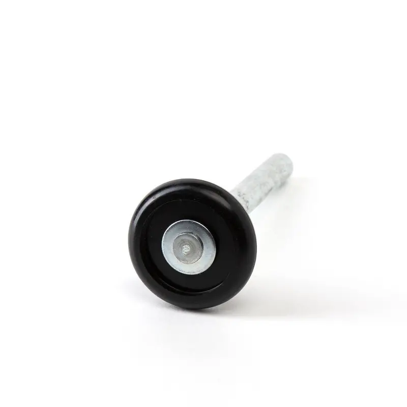 2-Inch Nylon Garage Door Roller With Sleeve Bushing – Zinc-Plated 4-Inch Stem 1
