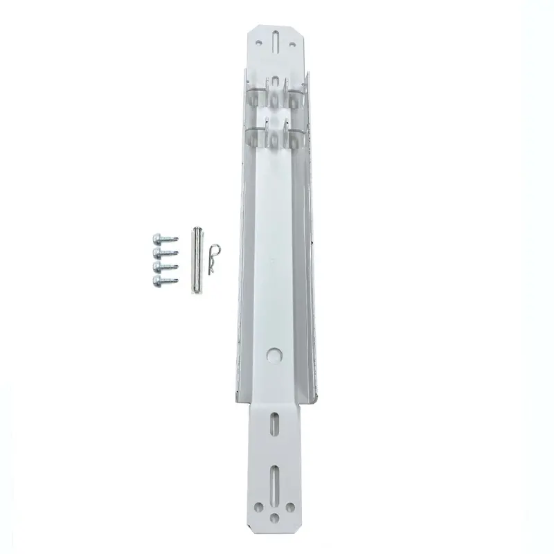 21-Inch White Reinforcing Bracket For Garage Door Operator Installation 1