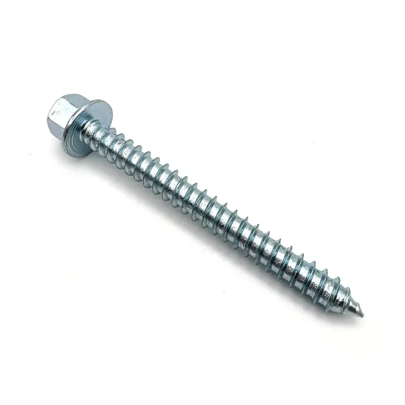 5/16"-9 Zinc-Plated High-Profile Lag Screw — 3-Inch Length 1