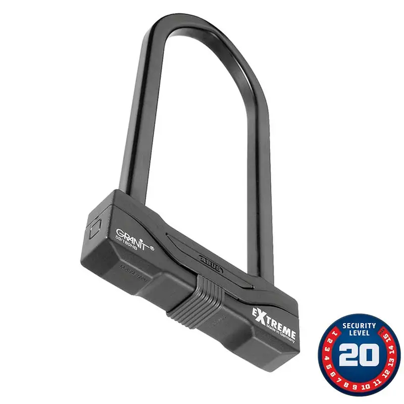 Abus Granit Extreme Xplus 59 U-Lock – Maximum Security, Hardened Steel Shackle 1