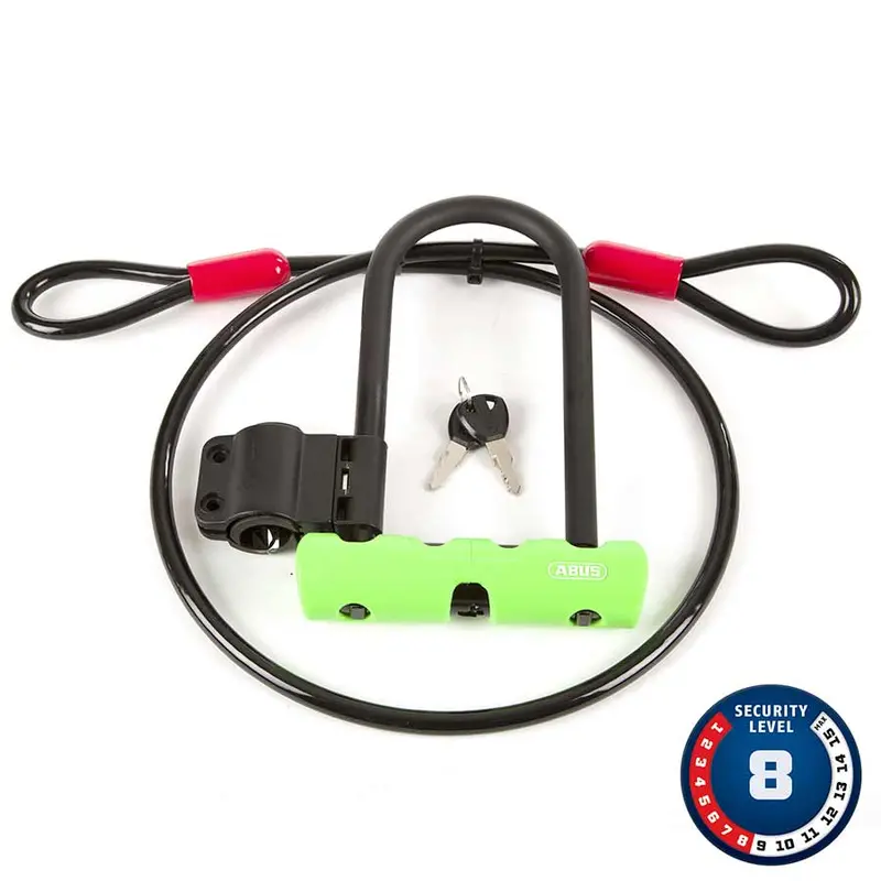 Abus Ultra 410 Mini + Cobra Loop Combination Lock – Ultra-Compact Security 1