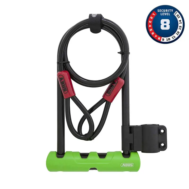 Abus Ultra 410 U-Lock With Cobra Loop Cable Combo 1