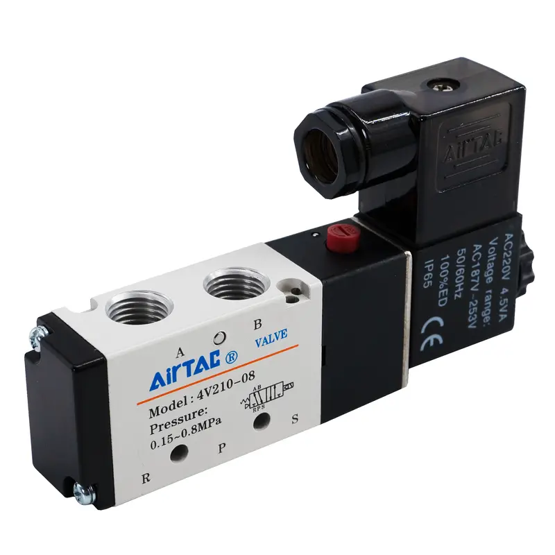 Airtac 4V210-08 Solenoid Air Valve – Oem Part For E-Mfs-600-Pn Fillers 1
