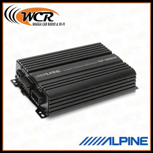 Alpine Pdp-E800Dsp 8-Channel Dsp Amplifier With Digital Processing 1