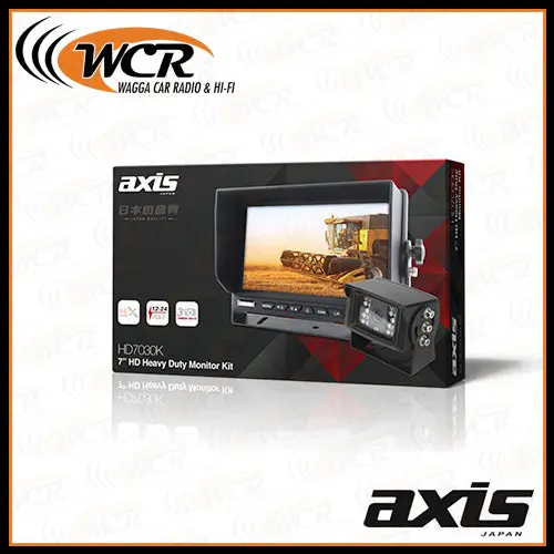 Axis Hd7030K – 7-Inch Heavy-Duty Hd Monitor Kit With Camera Inputs 1