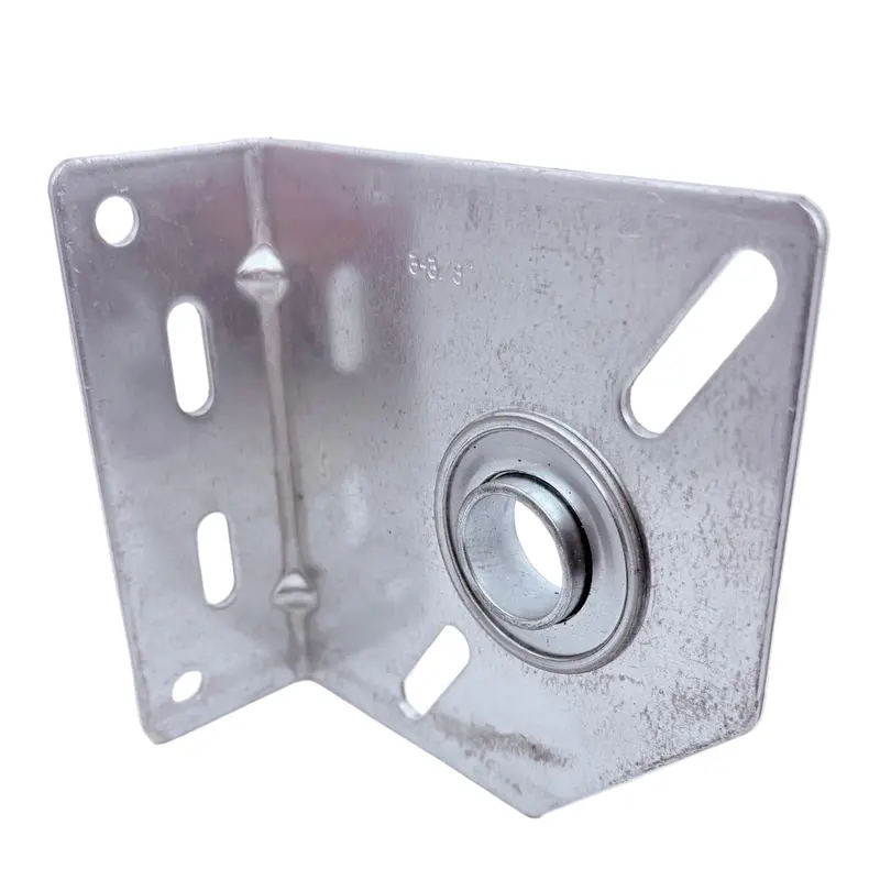 Commercial Torsion Spring Bearing Plate With 1" Bearing (10-Gauge Steel) 1