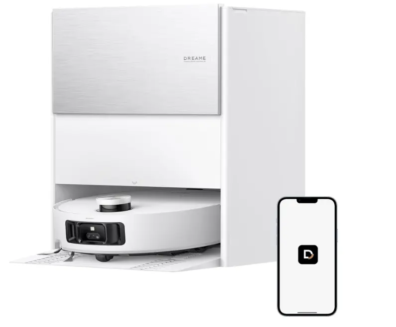 Dreame Aqua10 Ultra Roller Robot Vacuum – Clean White Finish 1