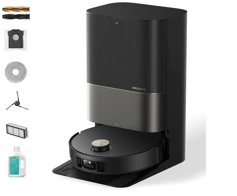 Dreame X50 Ultra Robot Vacuum – Sleek Black Design 1
