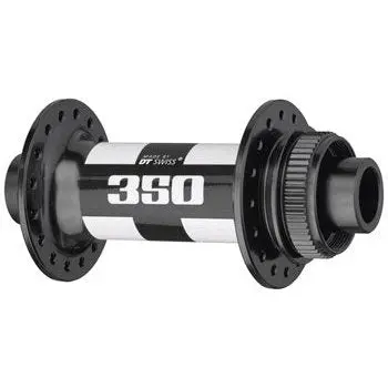 Dt Swiss 350 Front Hub – 12×100Mm Thru-Axle, Center-Lock Rotor, 32-Hole, Matte Black 1