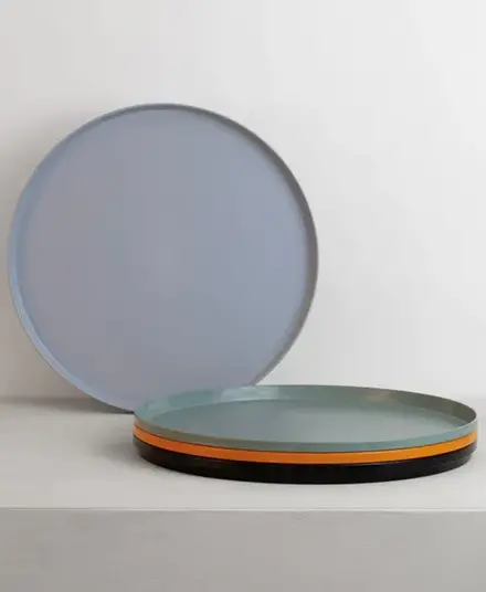 Elegant Metal Serving Tray For Home And Entertaining 1