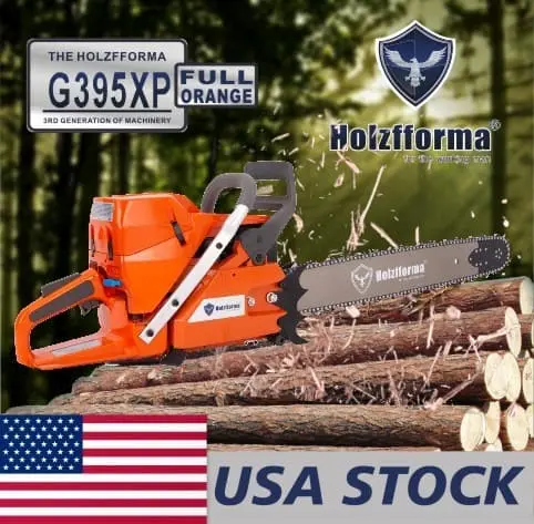 Farmertec Holzfforma G395Xp 93.6Cc Gas Chainsaw Power Head – 56Mm Bore, 28" Bar & Chain, Fully Compatible With Husqvarna 394/395/394Xp/395Xp 1