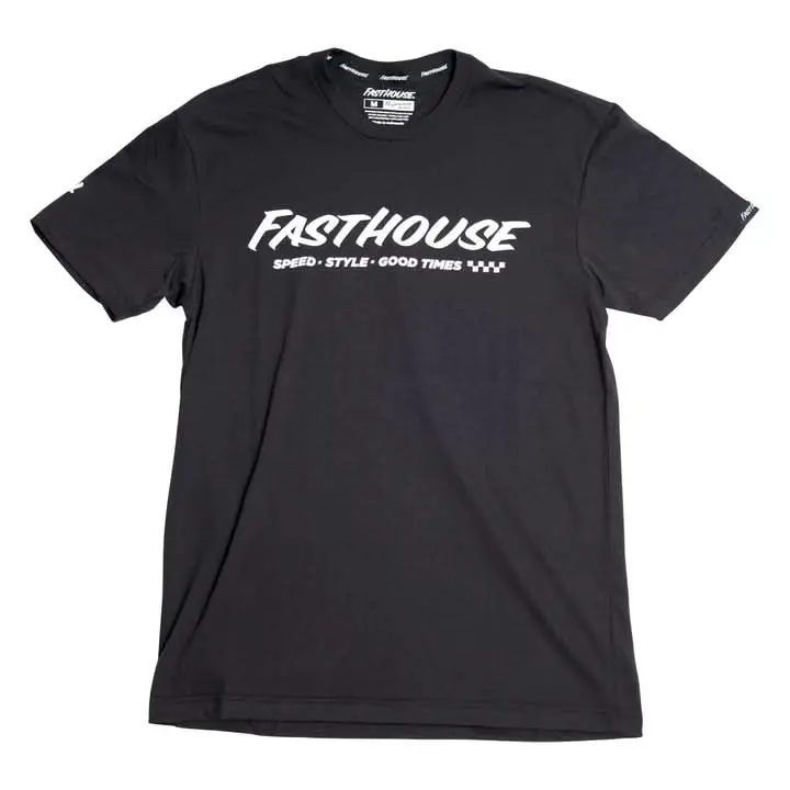 Fasthouse Prime Tech Performance Tee – Matte Black 1
