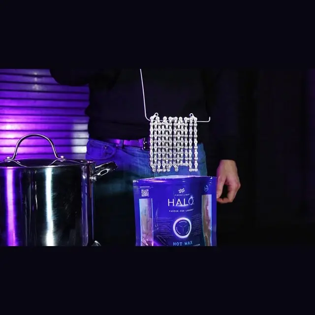 Finish Line Halo Hot Wax Kit – 600G Wax + Application Bag & Tools 1