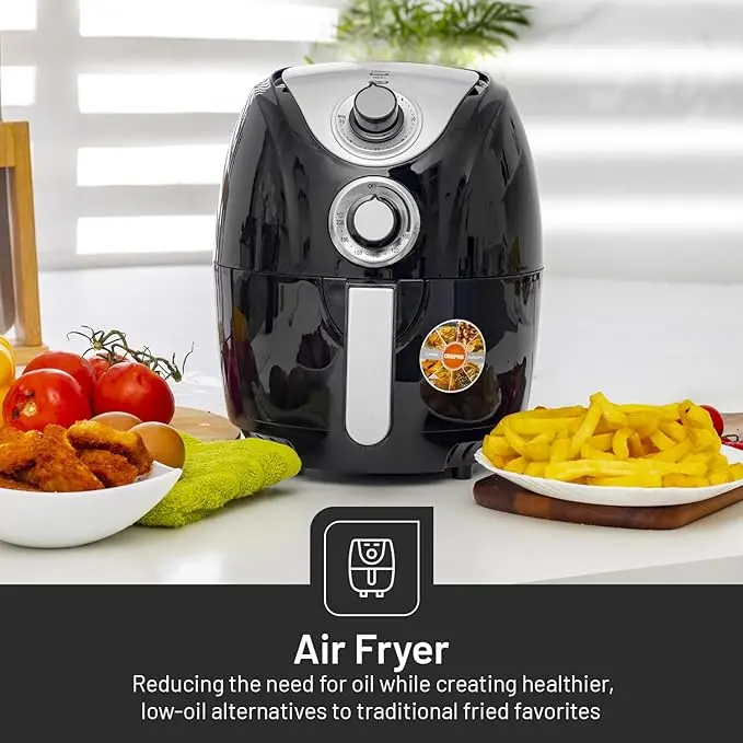 Geepas 37521 2.5L Digital Air Fryer – Healthy Cooking Appliance 1