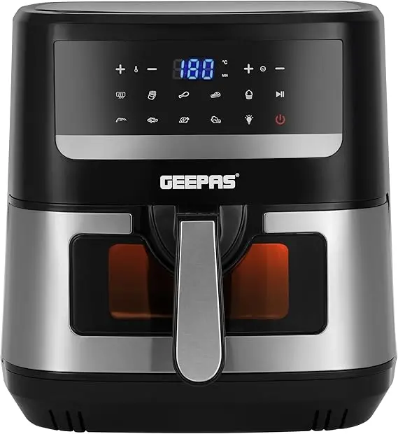 Geepas 7.5L Dual-Heating Digital Air Fryer With Smart Controls 1