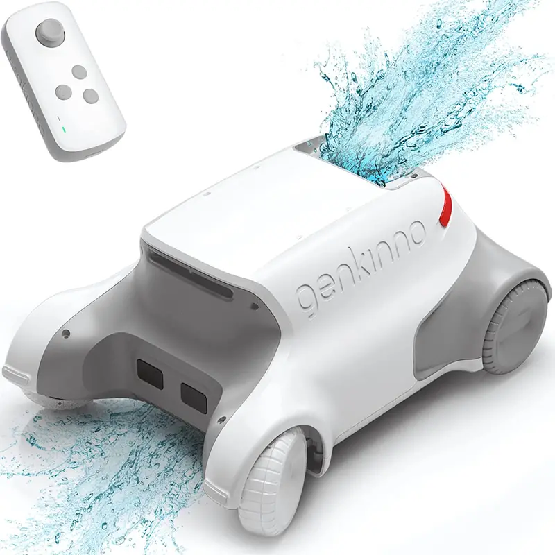 Genkinno P1 Cordless Robotic Pool Cleaner With Remote Control 1