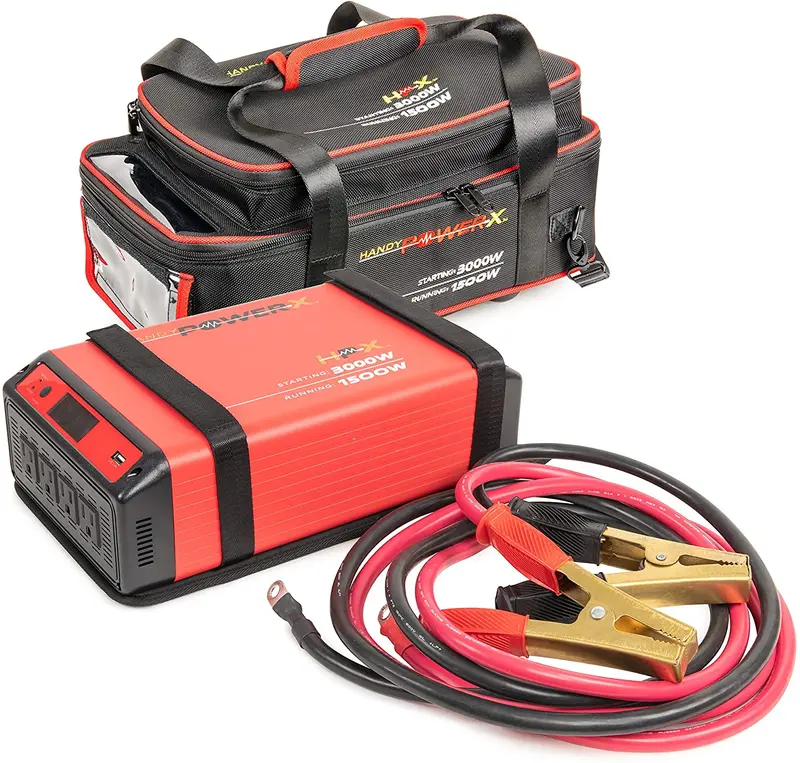 Handy Power X 1500W Pure Sine Wave Car Power Inverter 1