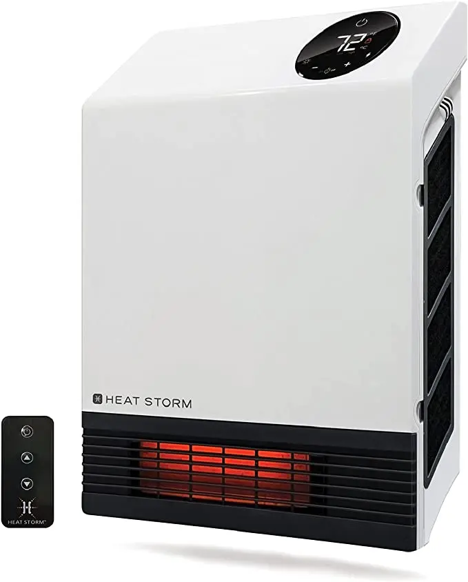 Heat Storm Hs-1000-Wx Deluxe Infrared Wall Heater 1