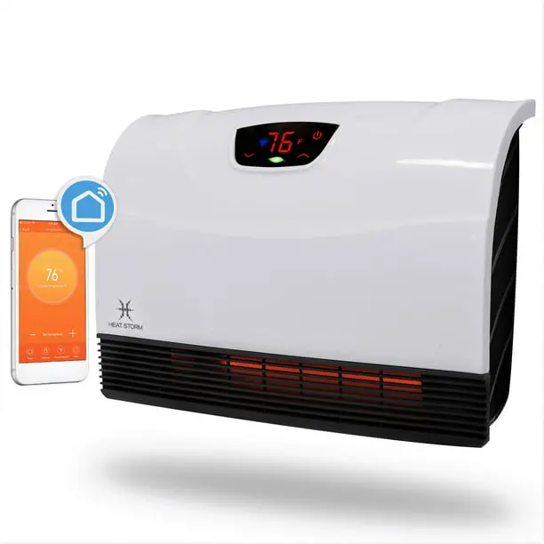 Heat Storm Phoenix Wifi Wall-Mounted Infrared Heater 1