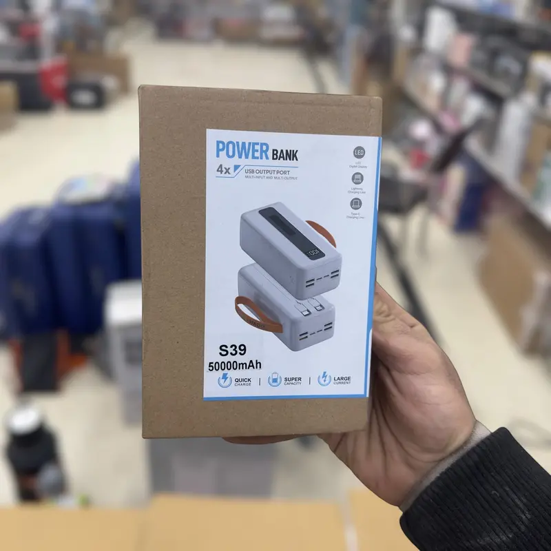High-Speed 20,000Mah Power Bank With Fast Charging (Model S39) 1