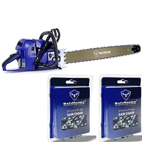 Holzfforma G660 Blue Thunder Power Head With 36-Inch 3/8" .063" 114Dl Bar And Ripping/Skip Chain Combo 1