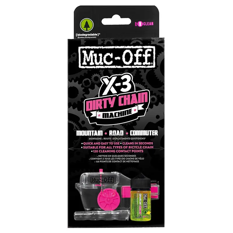 Muc-Off X3 Ultrasonic Chain Cleaning System 1