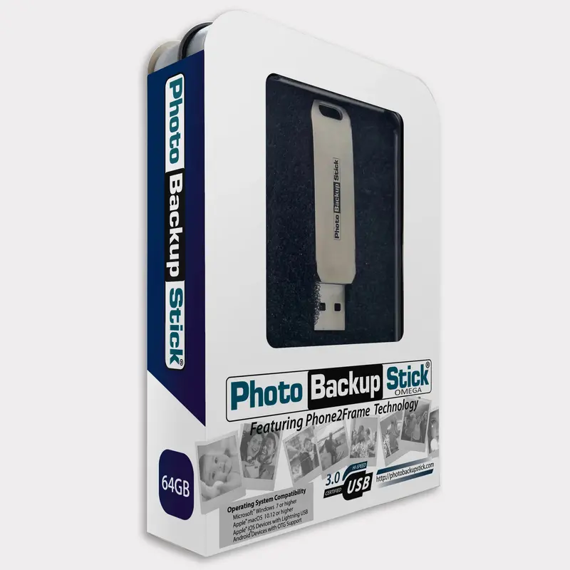 Pbn-Tec Omega Photo Backup Drive – 64Gb Secure Storage 1