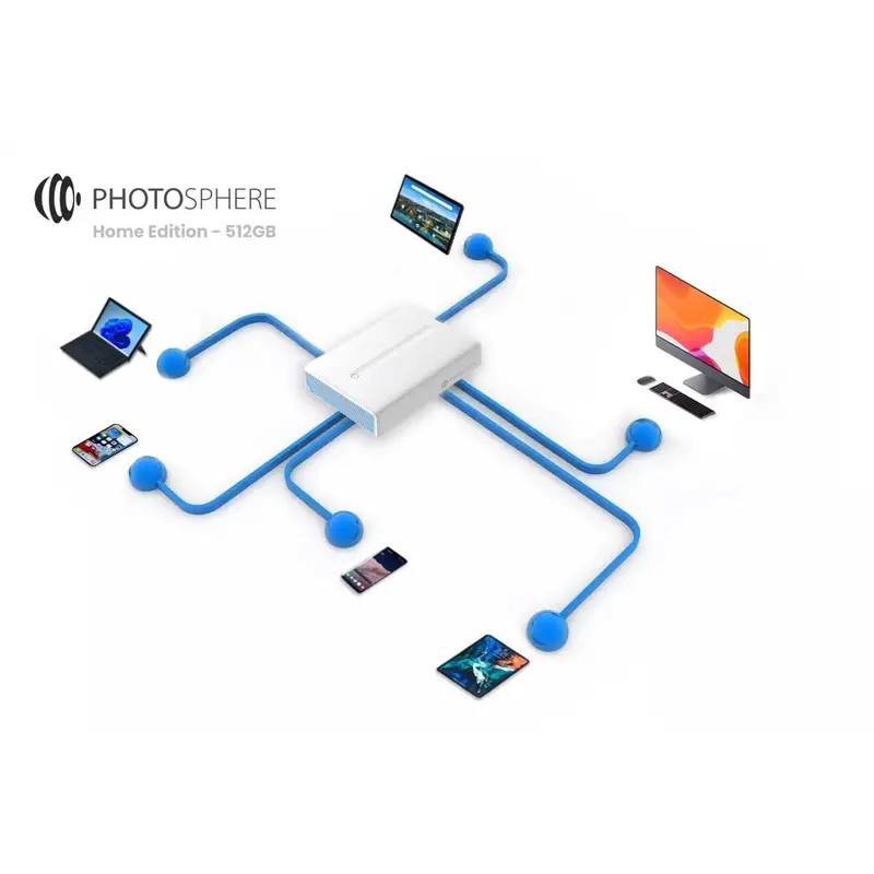 Pbn-Tec Photosphere High-Capacity 512Gb Media Vault 1
