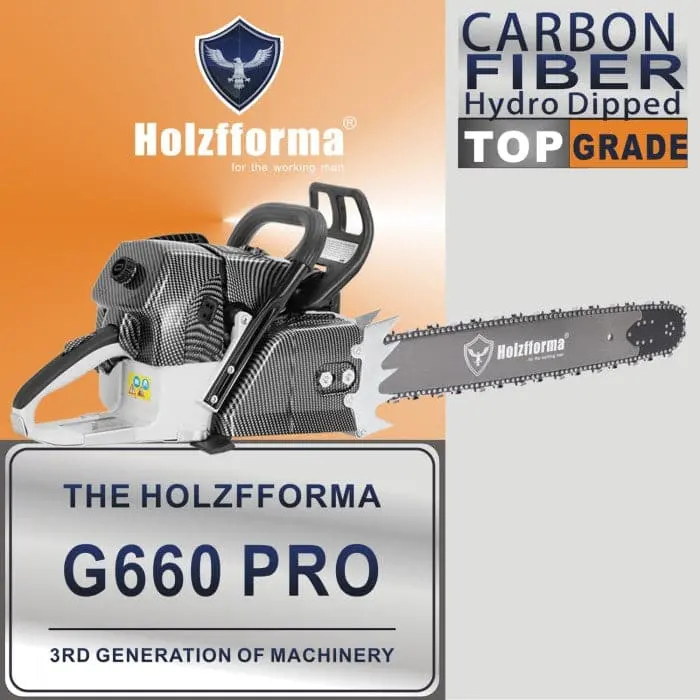 Premium Holzfforma G660 Pro 92Cc Power Head – Walbro Carburetor, Nikasil Cylinder, Reinforced Sprocket Cover 1
