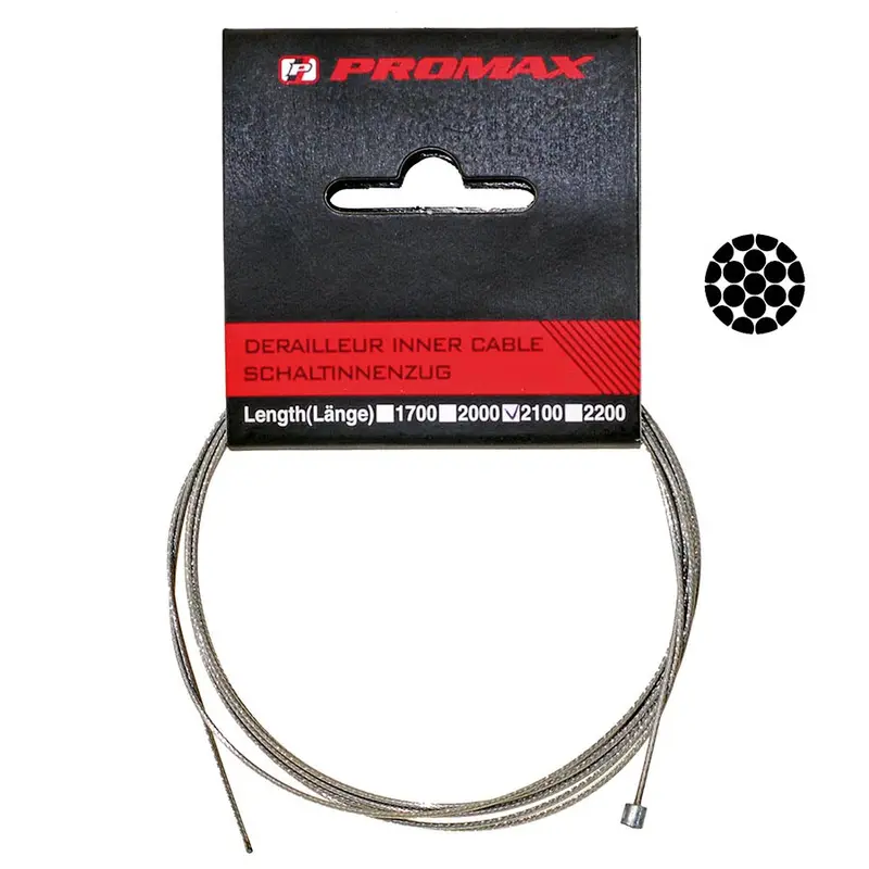 Promax 1.1Mm Derailleur Shift Cable – Slick Coated 1