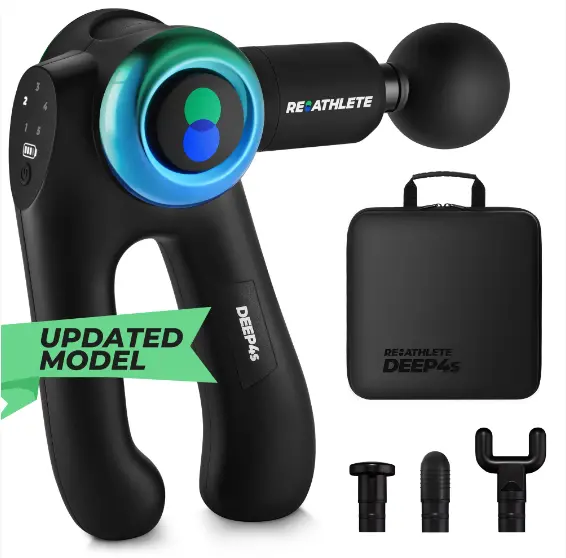 Reathlete Deep4S – Professional-Grade Percussive Massage Device 1