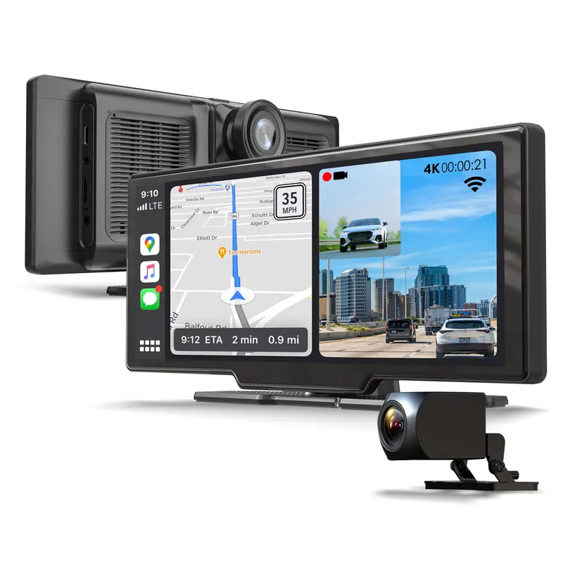 Rexing Cpduo Pro Wireless Carplay & Android Auto Receiver – 10.26-Inch Touchscreen Display 1