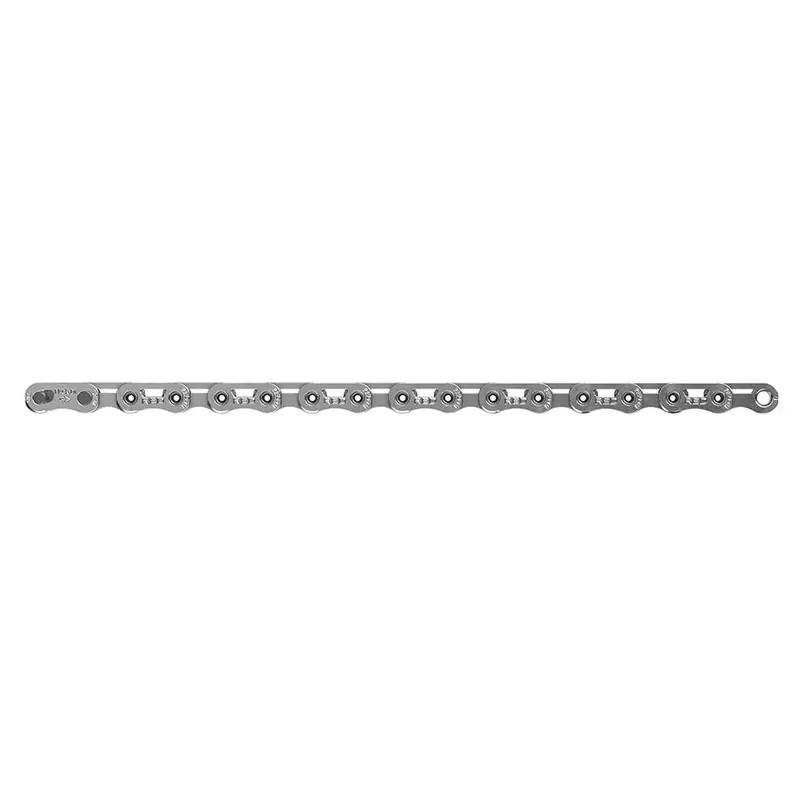 Sram Red Flattop 12-Speed Bicycle Chain – 126-Link, Powerlock Included, Silver Finish 1