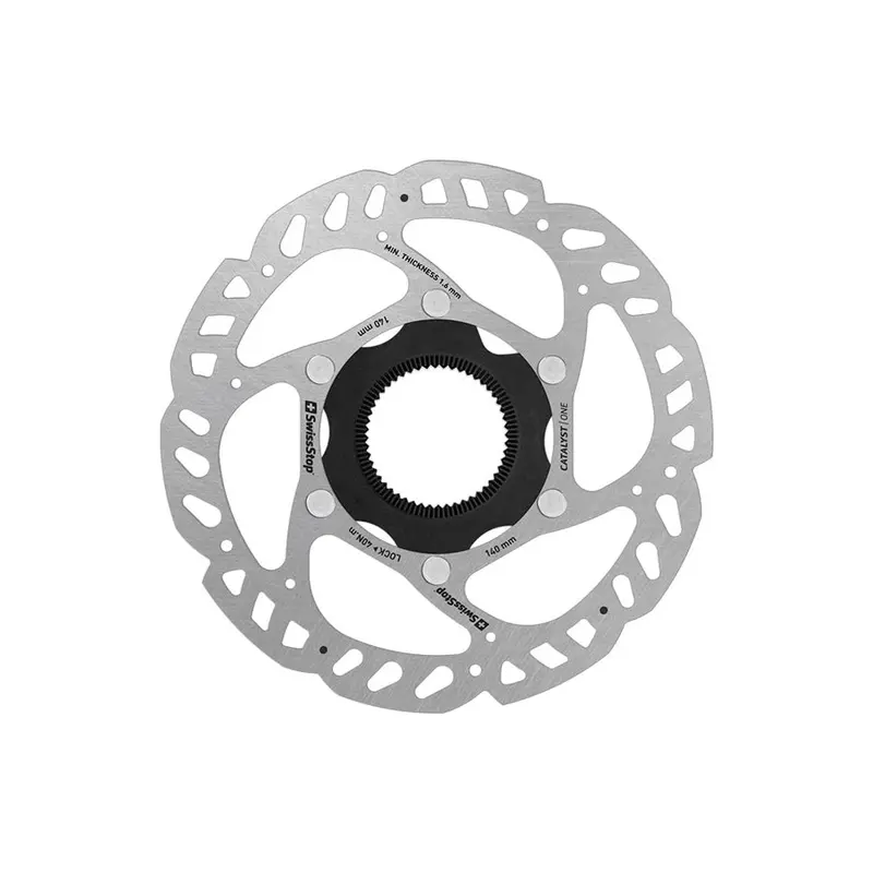 Swissstop Catalyst Race 140Mm Center-Lock Disc Rotor – Ceramic-Coated, High-Performance Braking 1