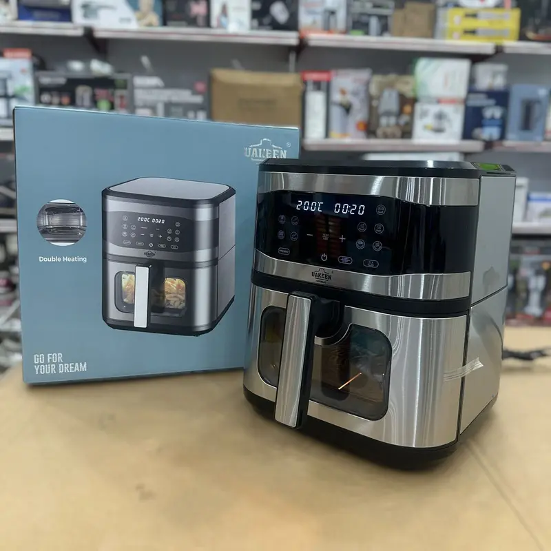 Uakeen 10-Liter Digital Air Fryer With Preset Programs Zl-1709 1