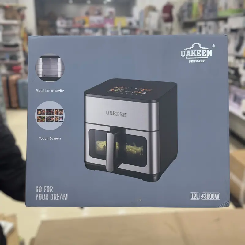 Uakeen Zl-1715 12L Digital Touchscreen Air Fryer 1