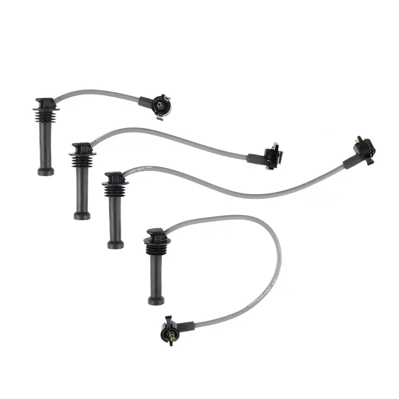 Accel Endurance Plus Spark Plug Wire Set – 4-Piece, 45° Straight Boots 1
