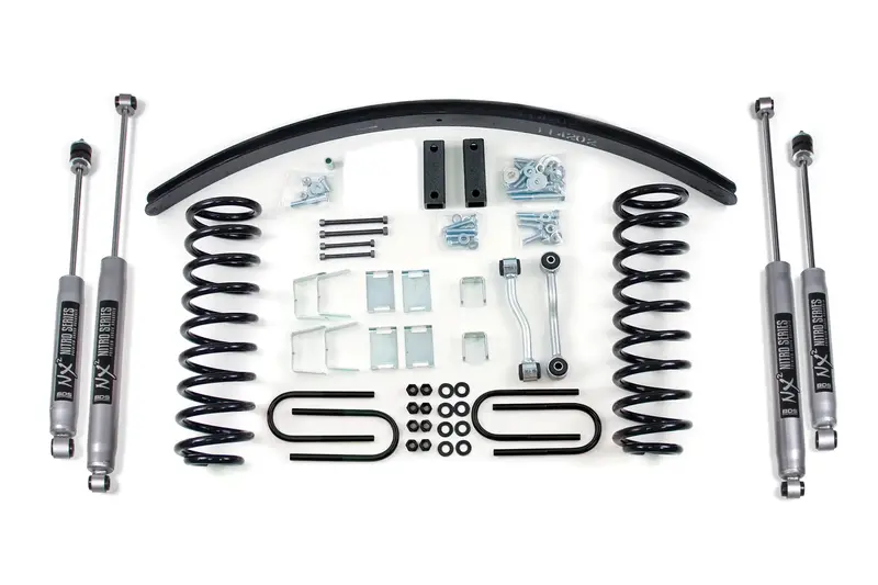 Bds Suspension 3-Inch Lift Kit For 1986–1991 Jeep Mj – Includes Block And Add-A-Leaf For Dana Axle (Part #Bds441H) 1