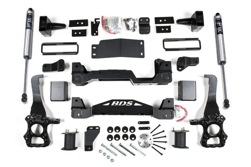Bds Suspension 6-Inch Front Lift Kit – Block-Based System For 2009–2013 Ford F-150 4Wd (Part #Bds1919Fs) 1