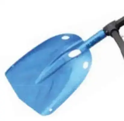 Hopkins Heavy-Duty Aluminum Shovel – Compact Folding Design With Handle 1