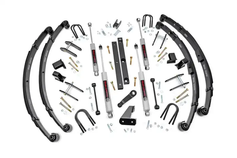 Rough Country 4.5-Inch Suspension Lift Kit With Twin-Tube Shocks (Model 618.20) 1